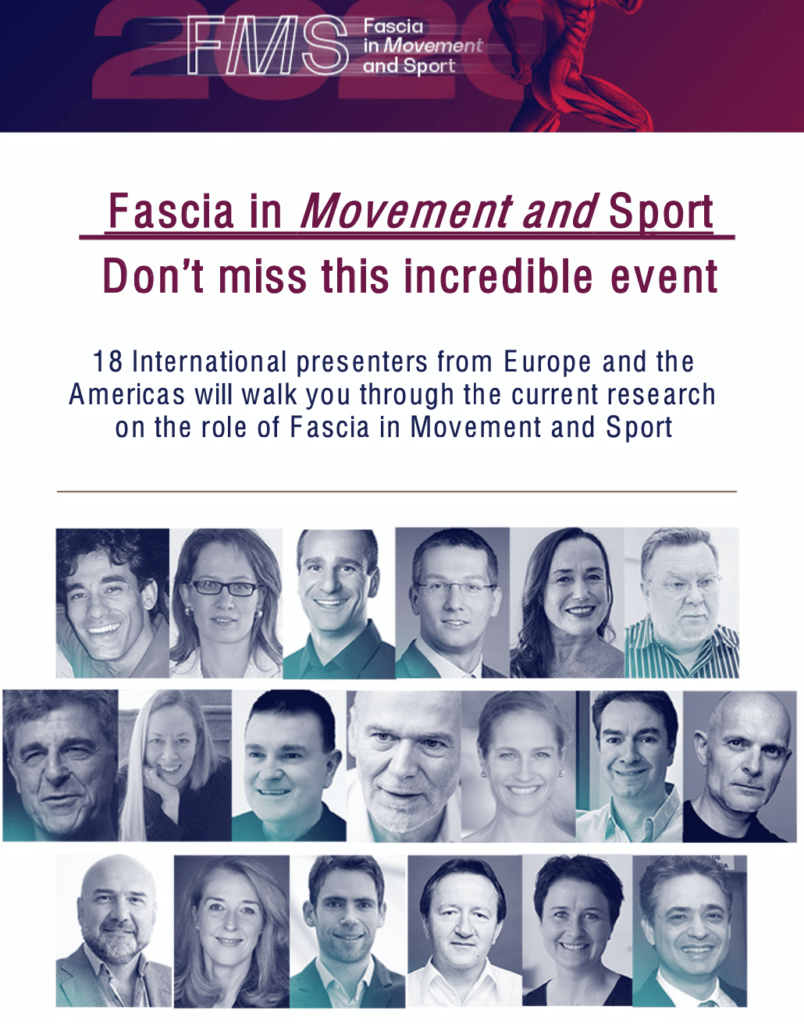 Fascia in Movement and Sport | December 12-13 2020 | 15% discount with code: panta-rhei
