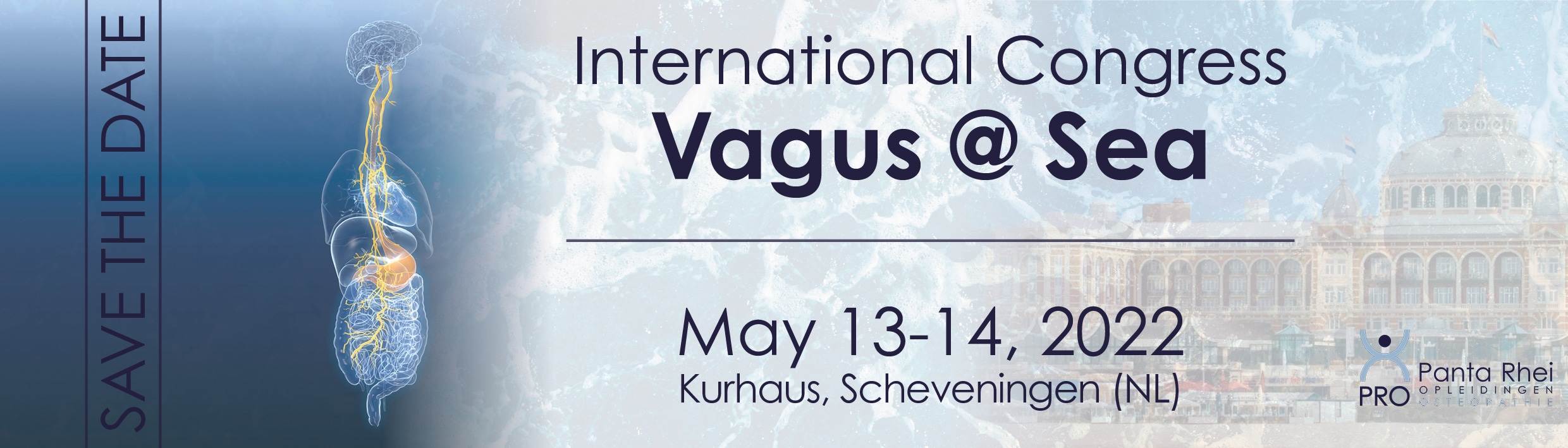 Save the date: International Congress: VAGUS @ SEA | May 13th and 14th, 2022