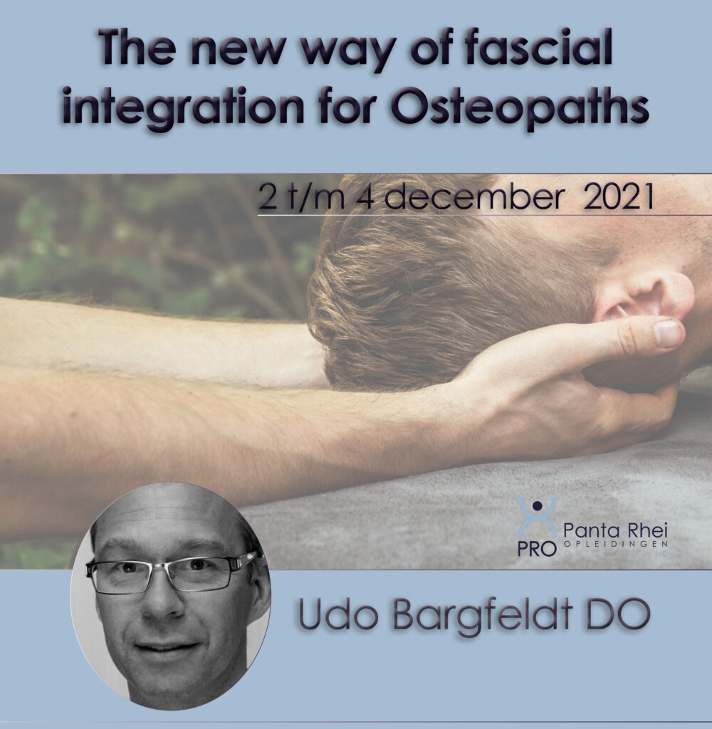 The new way of fascial  integration for Osteopaths with Udo Bargfeldt DO | December 2-4, 2021