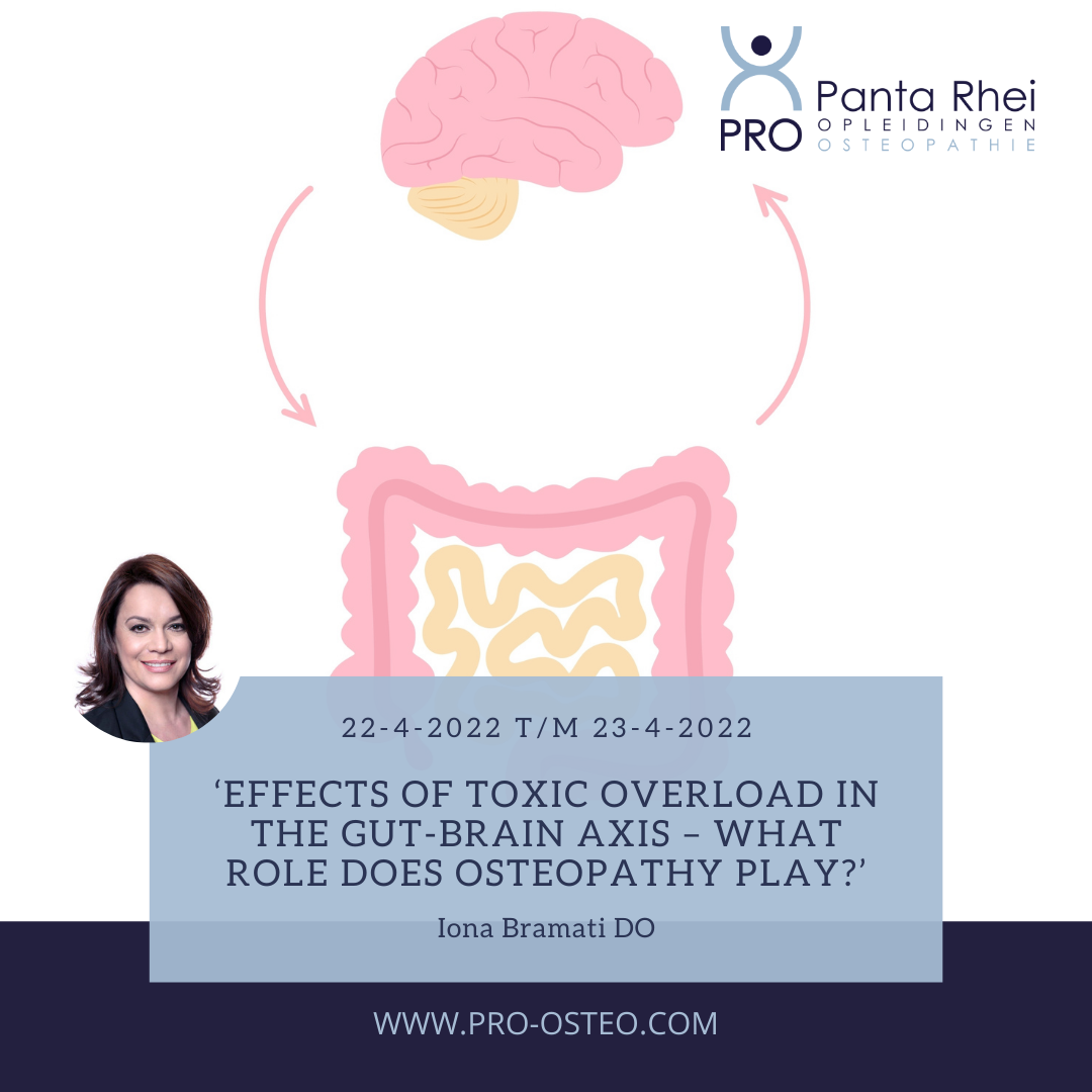 Effects of toxic overload in the Gut-Brain Axis – what role does osteopathy play  with Iona Bramati DO
