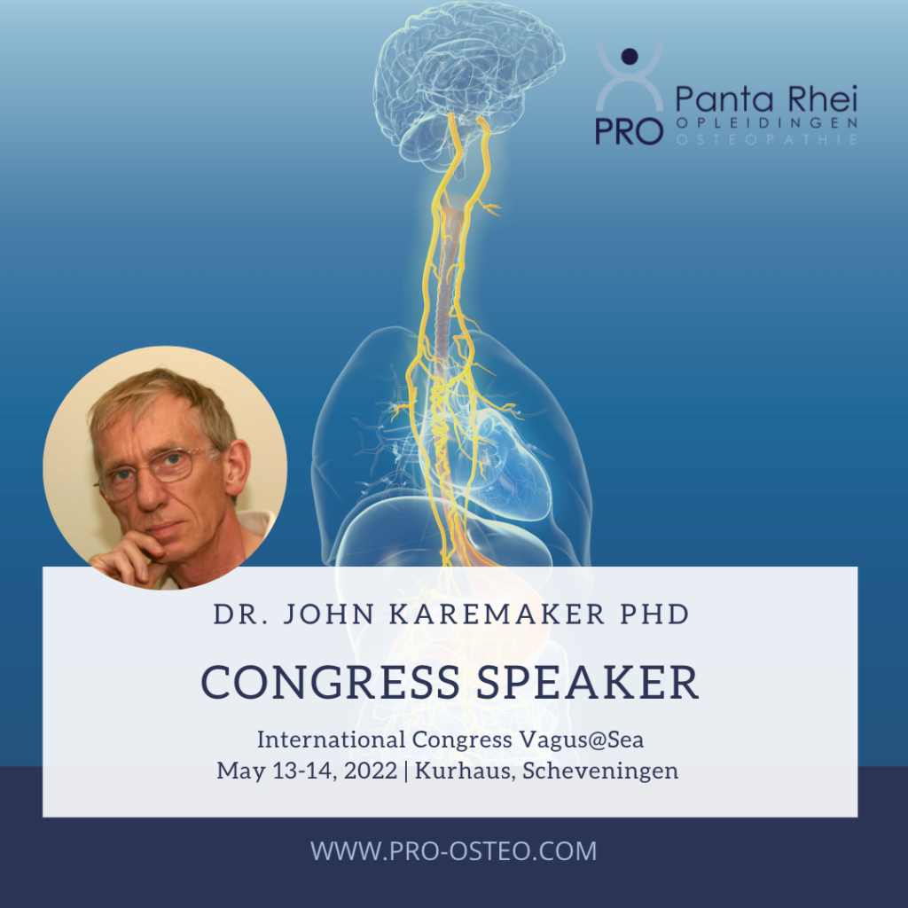 Meet the speaker part 2! Congress Vagus@Sea, Dr. John Karemaker PhD