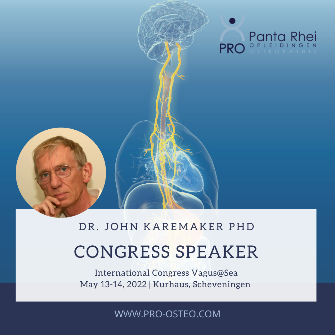 Meet the speaker part 2! Congress Vagus@Sea, Dr. John Karemaker PhD