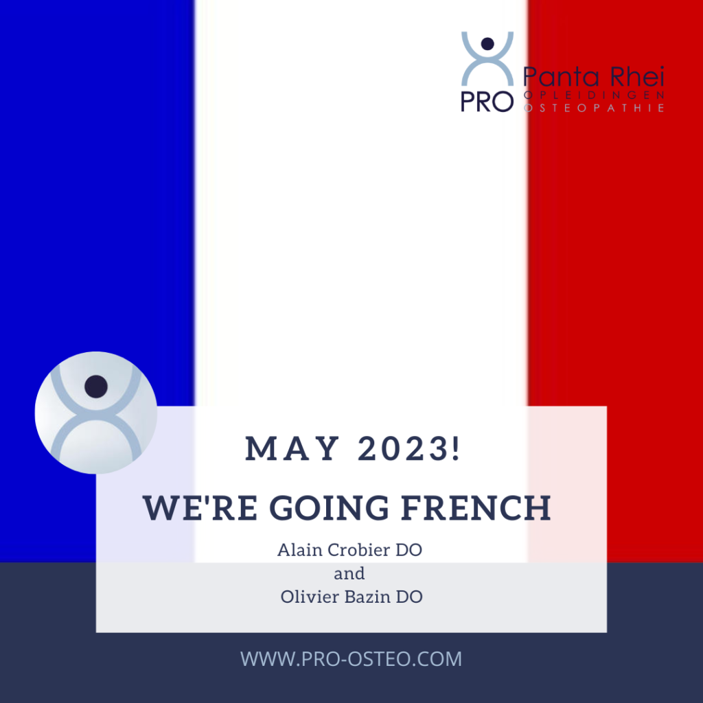 Oui, oui, nous allons français! We are going French in May!