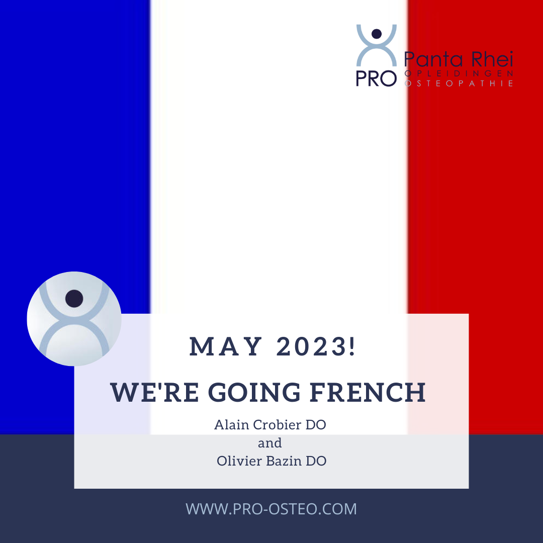 Oui, oui, nous allons français! We are going French in May!