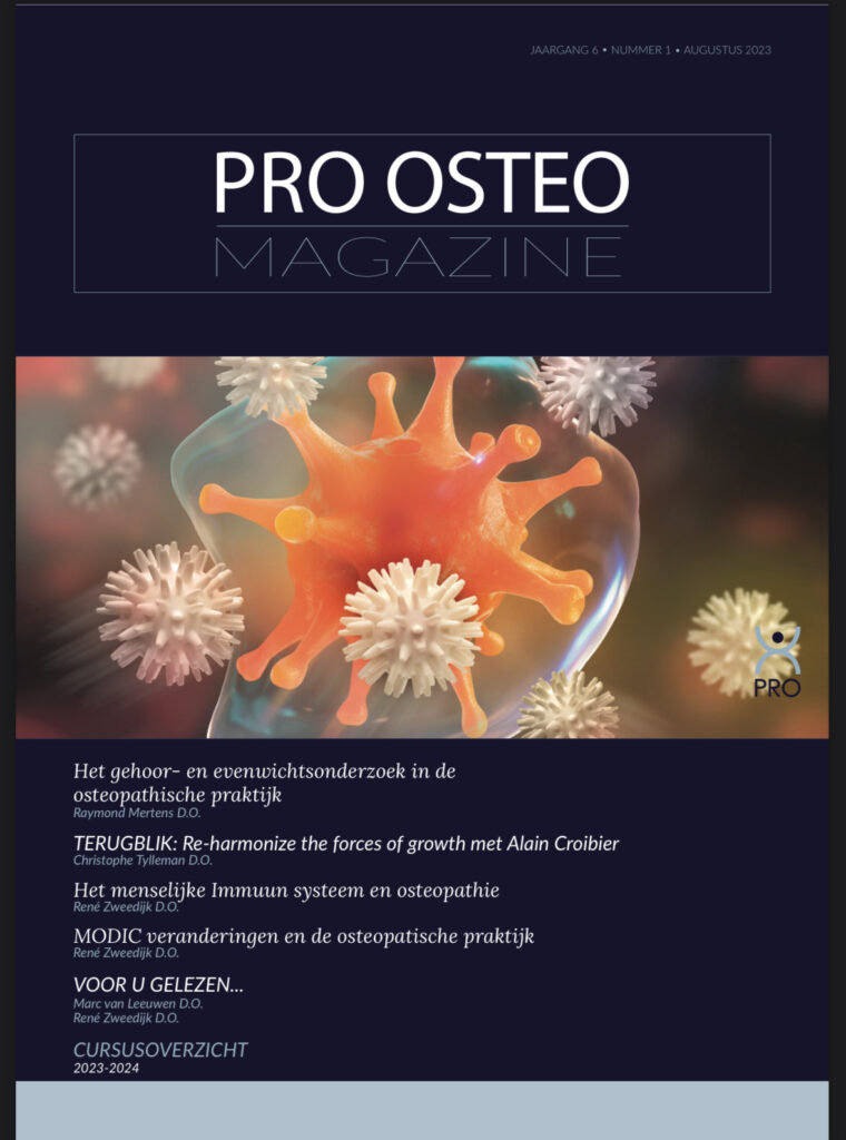 Nu digitaal te lezen, het nieuw PRO-Osteo magazine